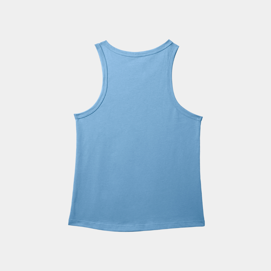 Lemon blue tank top