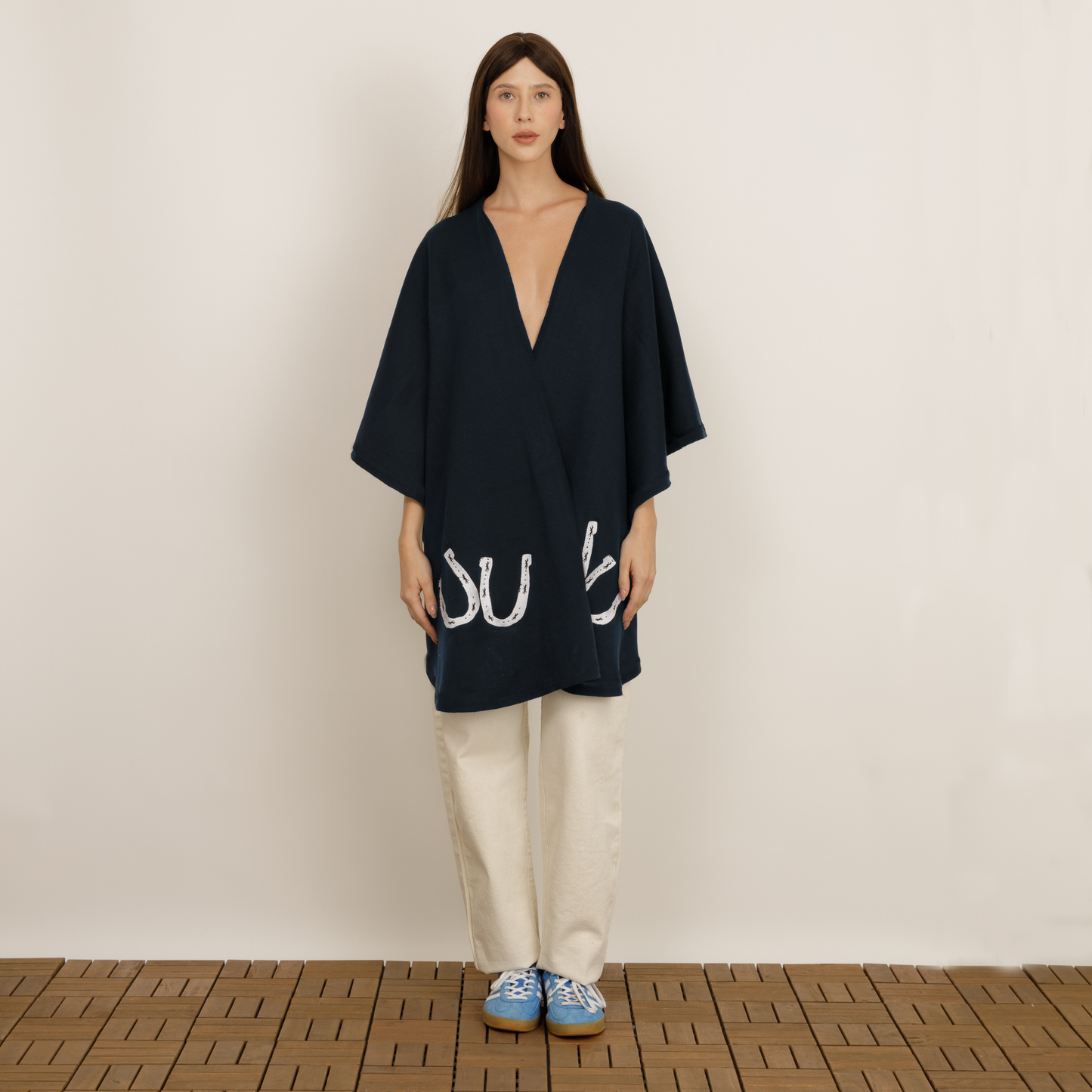 Champions Blue Poncho